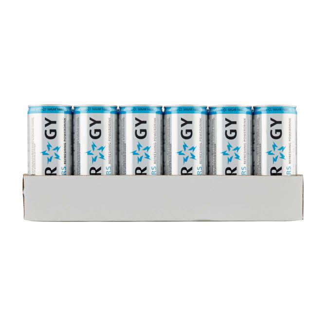 Slammers Energy drink suikervrij blik 24 x 250 ml