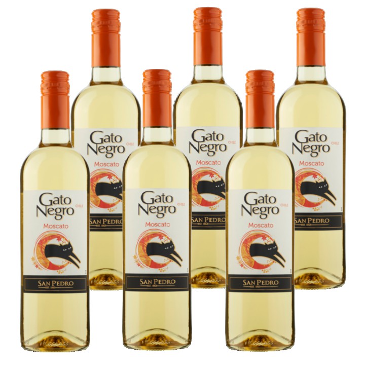 Gato Negro - Moscato - 6 x 750ML