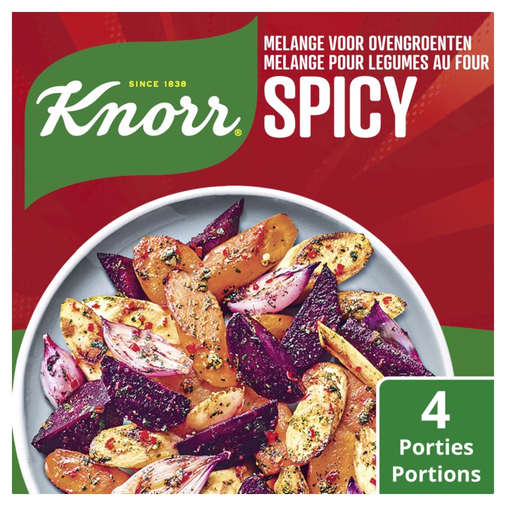 Knorr Melange voor Ovengroenten Spicy 18g