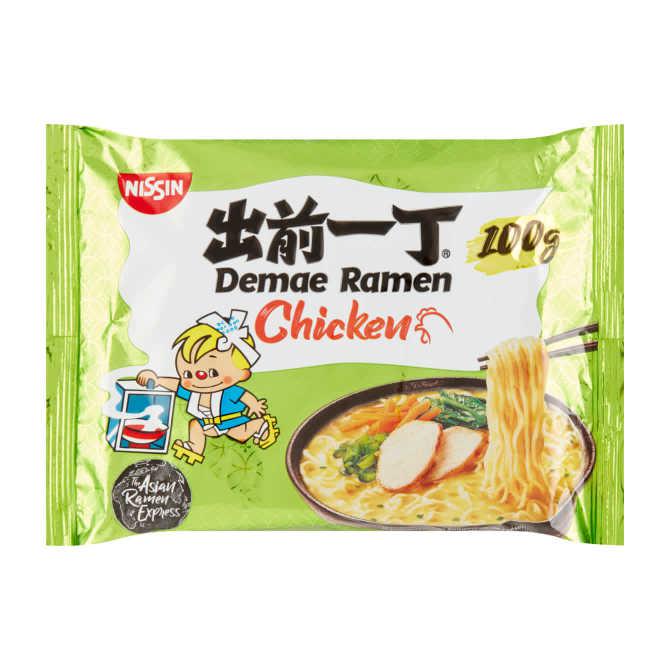 Nissin Demae ramen knoflook kip