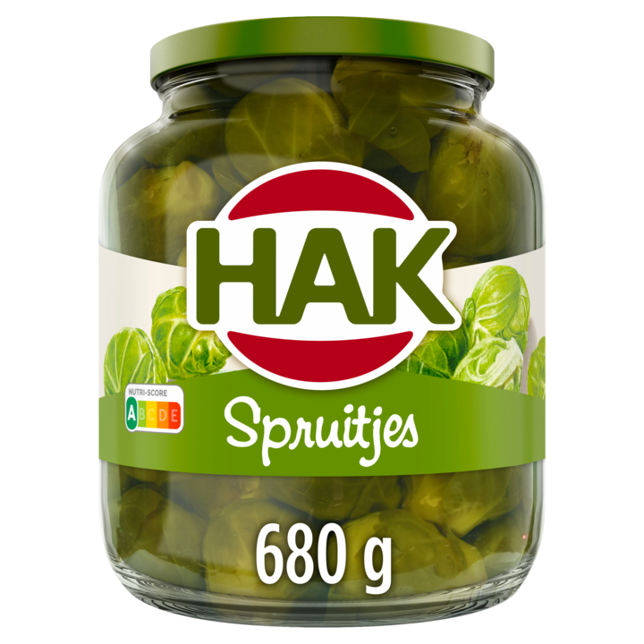 Hak Spruitjes 680g