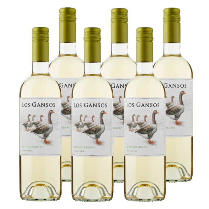 Los Gansos - Sauvignon Blanc - 6 x 750ML