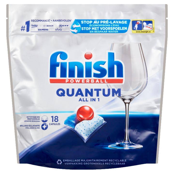 Finish Powerball Quantum All in 1 18 Stuks 187, 2g