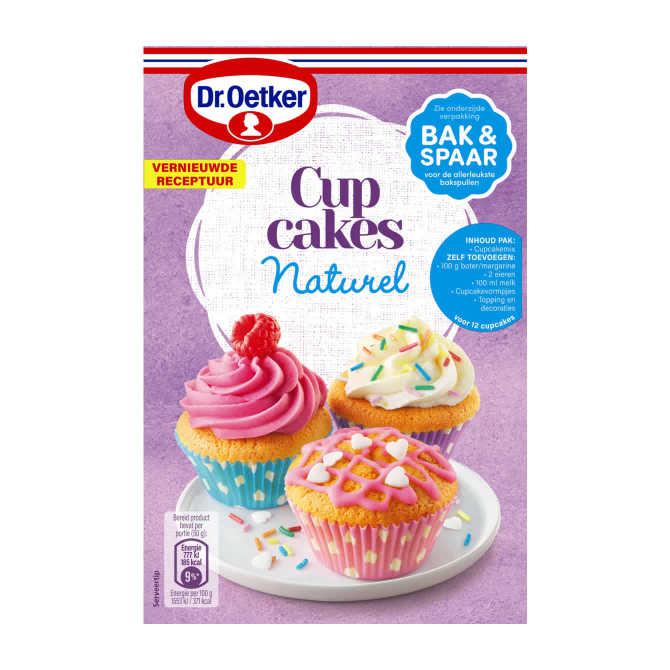 Dr. Oetker basismix cupcakes nat.