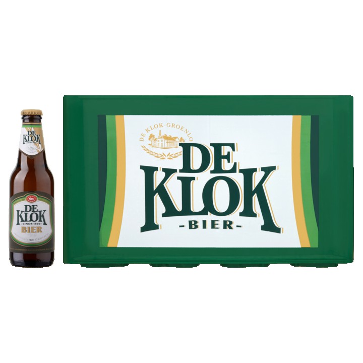 De Klok - Pils - Krat - 24 x 300ML