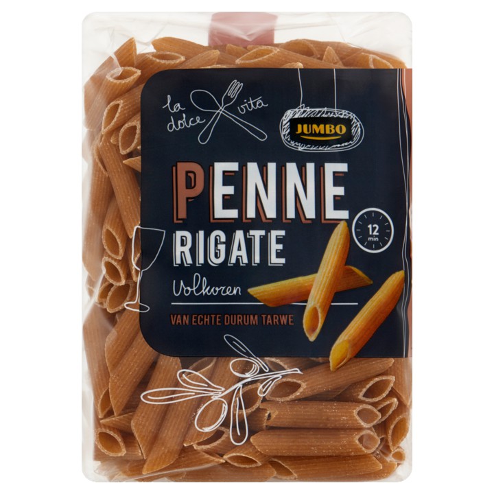 Jumbo La Dolce Vita Penne Rigate Volkoren 500g