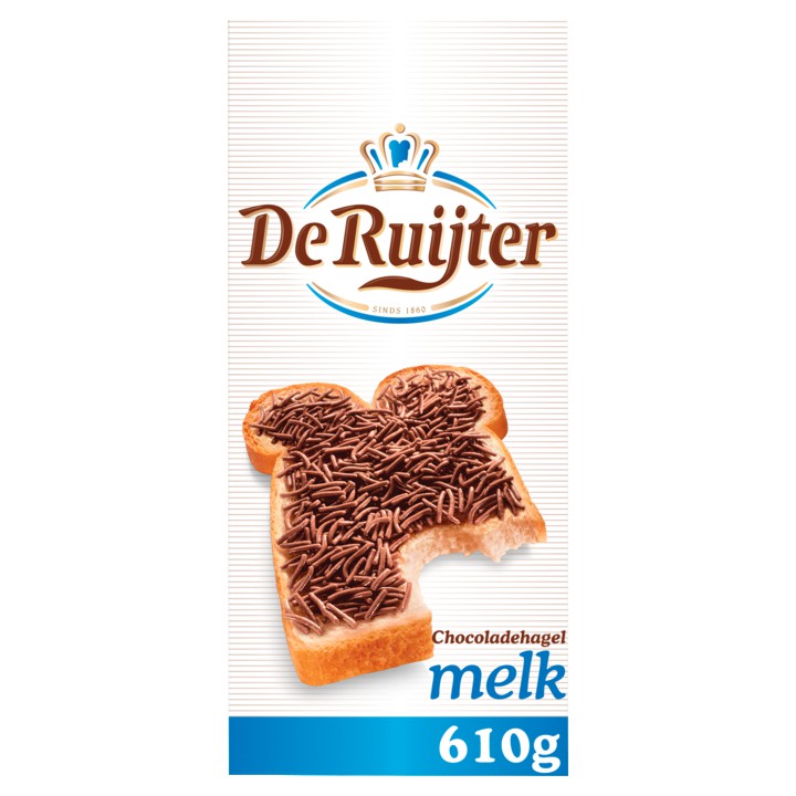 De Ruijter Hagelslag Melk 610g