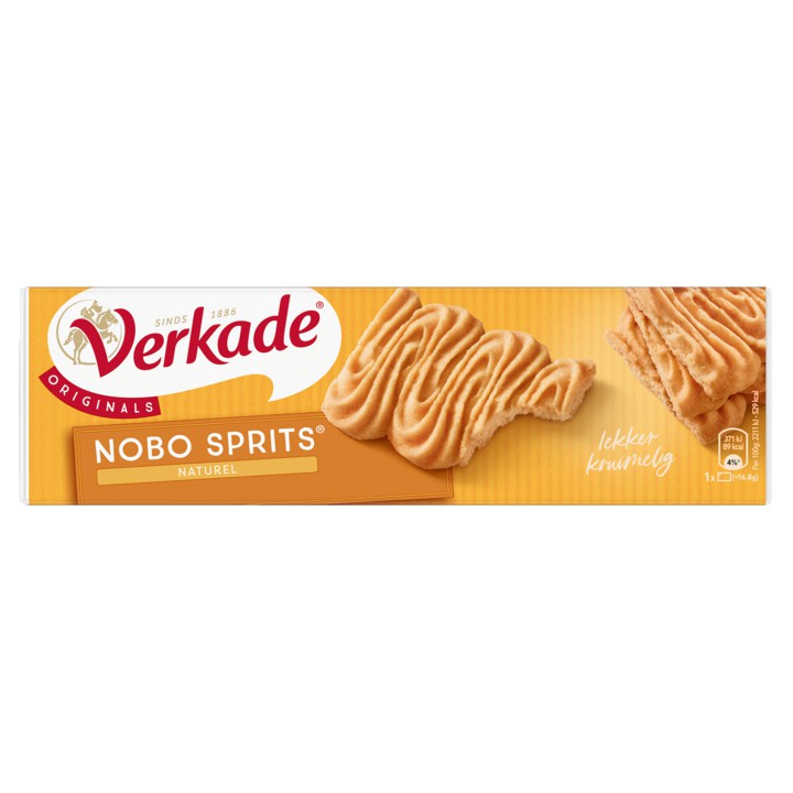 Verkade Originals Nobo Sprits Naturel 150g