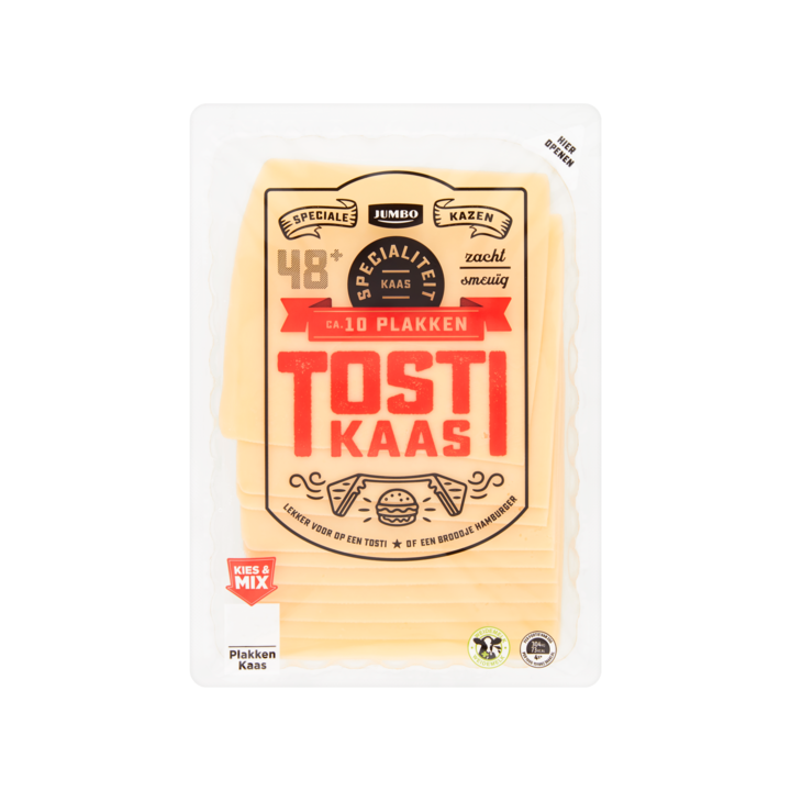 Jumbo 48+ Tosti Kaas 200g