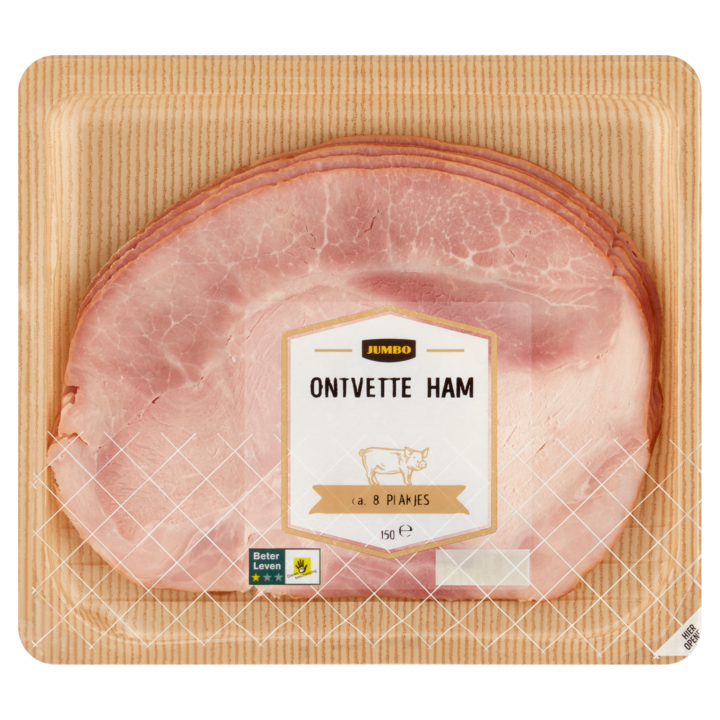 Jumbo Ontvette Ham 150g