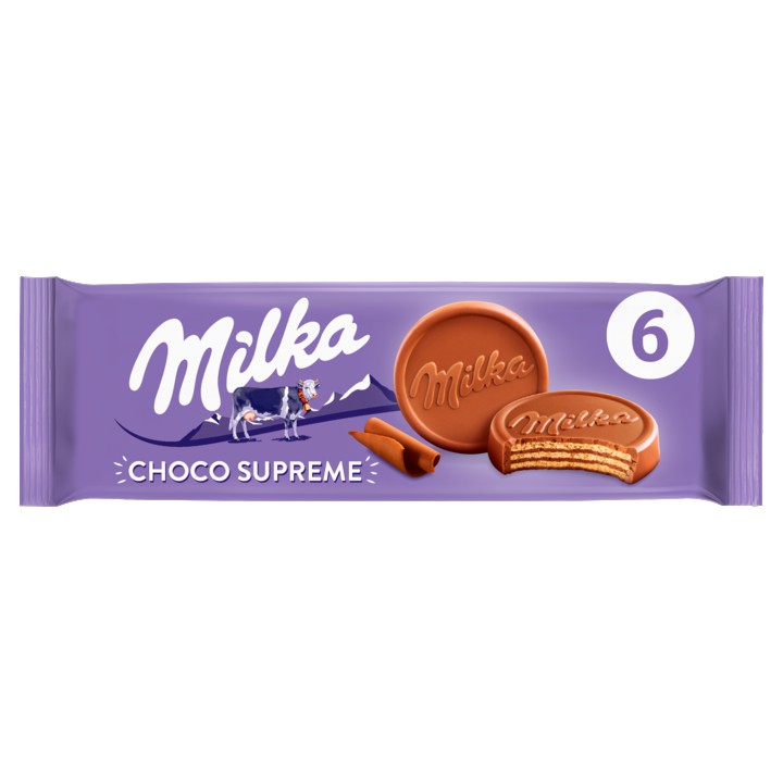 Milka Choco Wafer Koek met Melkchocolade 6 Stuks 180g