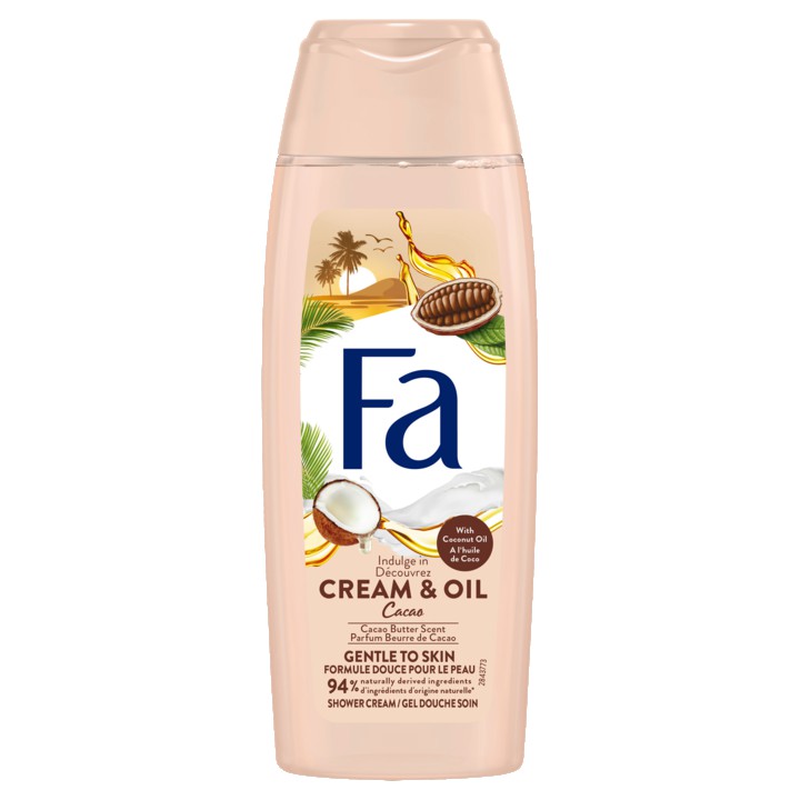 Fa Cream &amp;amp; Oil Cacao Douchecr&amp;egrave;me 250ml