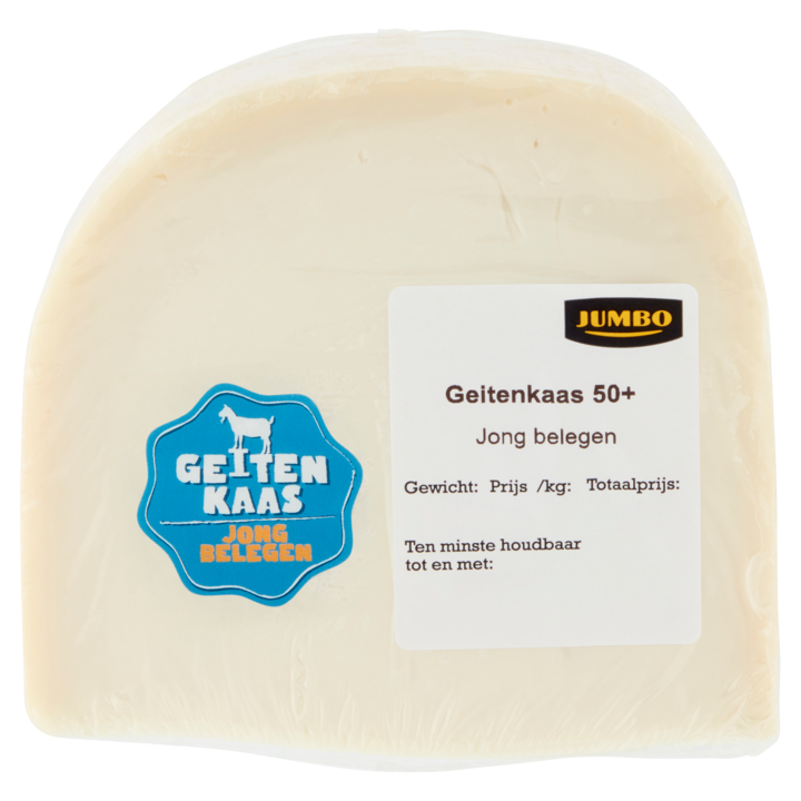 Jumbo Geitenkaas Jong Belegen 50+ ca. 350g