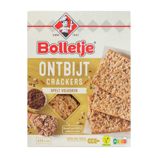 Bolletje Ontbijt crackers spelt volkoren