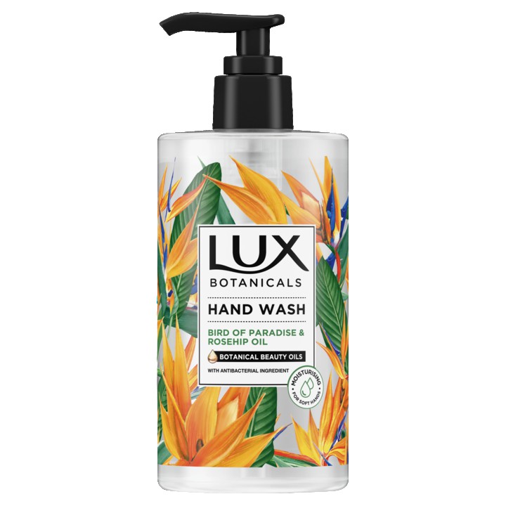 LUX Botanicals Handzeep Bird of Paradise &amp;amp; Rosehip Oil 400ml