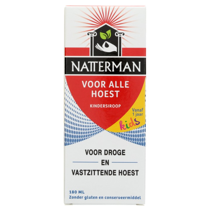 Natterman Voor alle hoest kindersiroop, 180ml