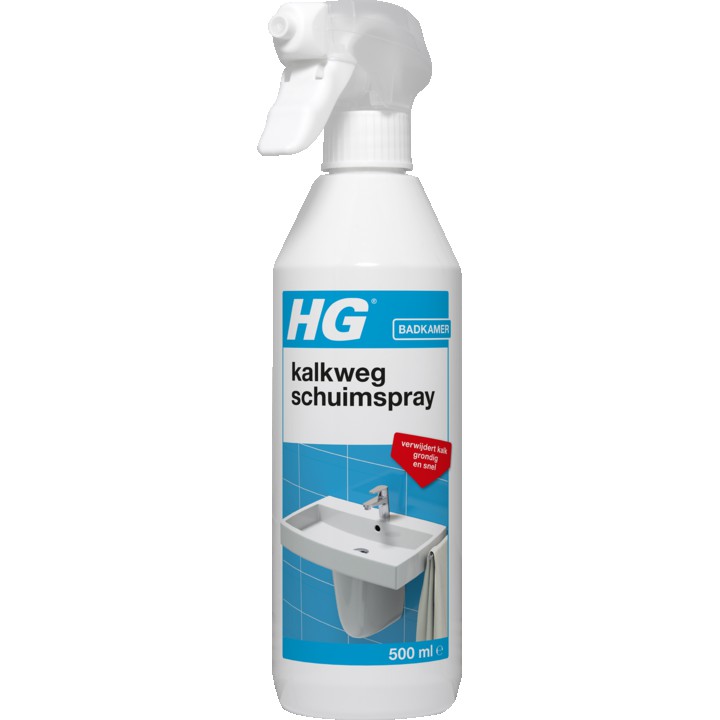 HG Sanitair Kalkweg Schuimspray Origineel 500ml