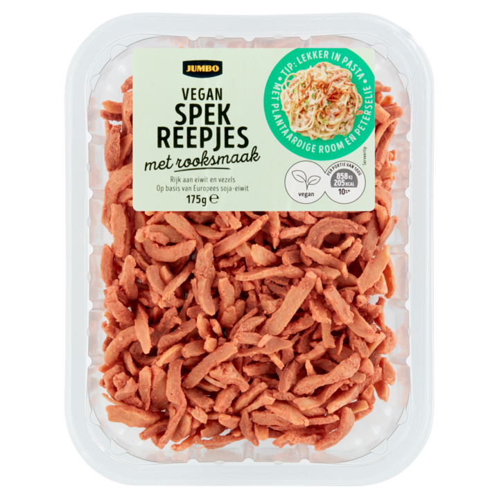 Jumbo Vegan Spekreepjes met Rooksmaak 175g