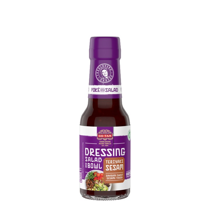 Go-Tan Salad &amp;amp; Pok&amp;eacute; dressing Teriyaki Sesam 140ml