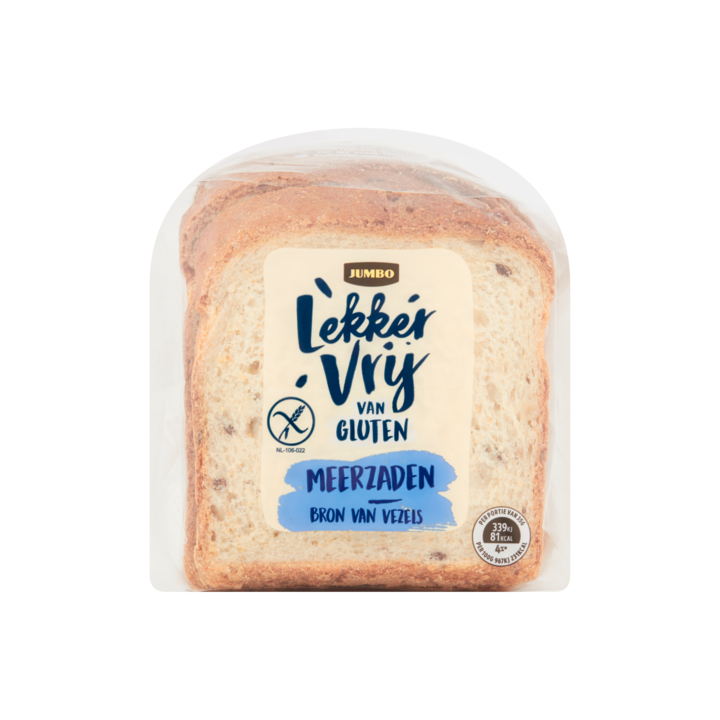 Jumbo - Lekker Vrij van Gluten Meerzaden Brood