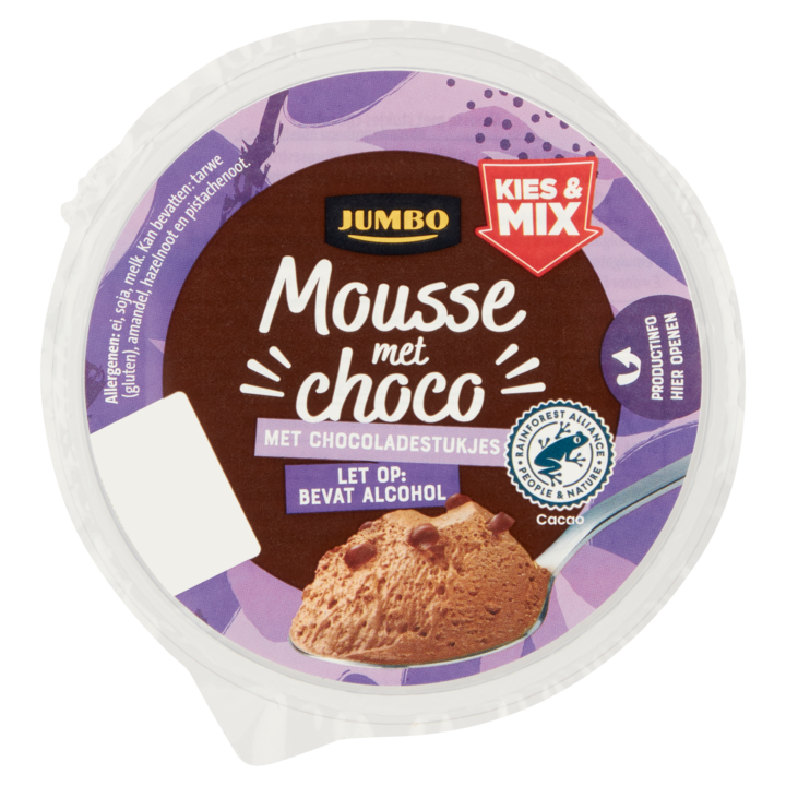 Jumbo Mousse met Choco - Bevat Alcohol 60g