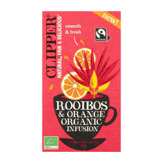 Clipper Rooibos orange thee biologisch