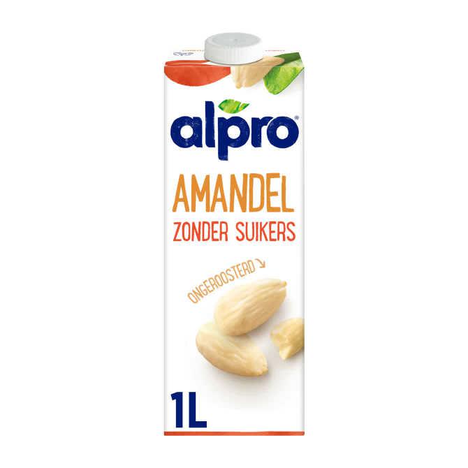 Alpro Amandeldrink Zonder Suikers Ongeroosterd Houdbaar