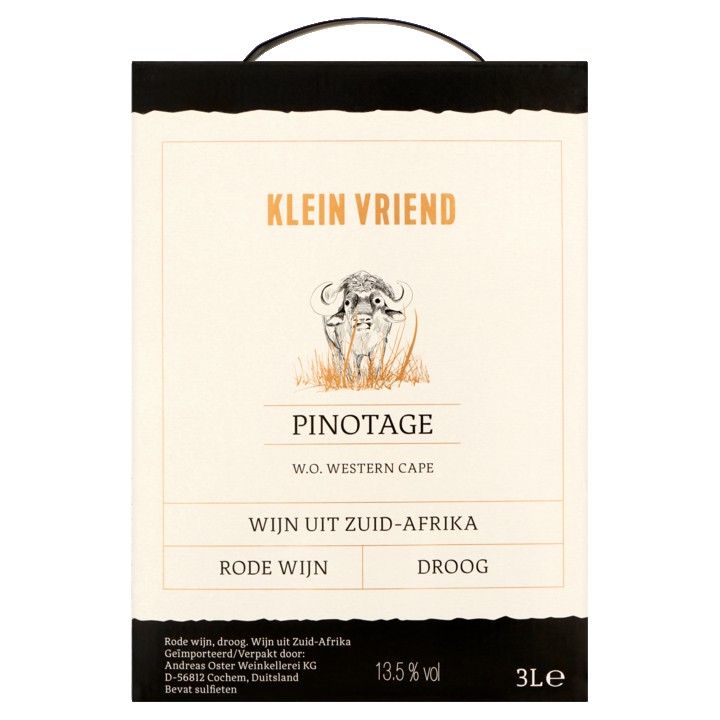 Klein Vriend - Pinotage - 3L