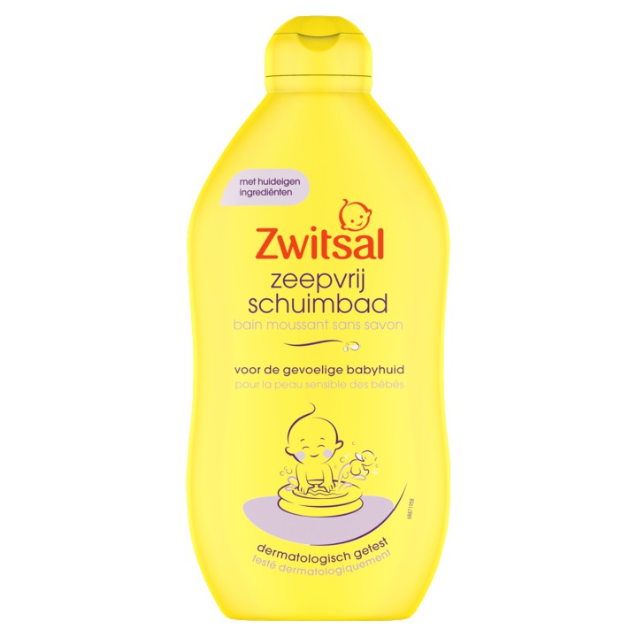 Zwitsal Zeepvrij Schuimbad Baby 400ml