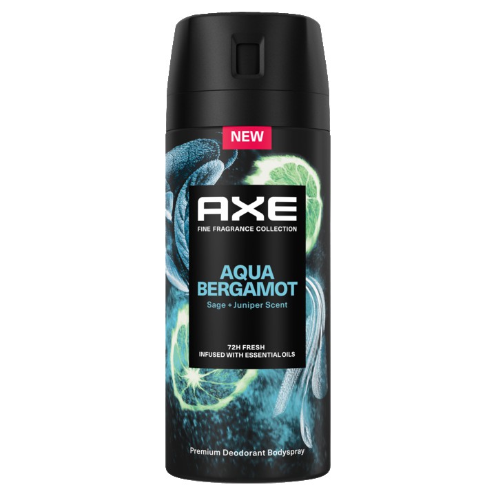 AXE Fine Fragrance Collection Premium Deodorant Bodyspray Aqua Bergamot 150ml