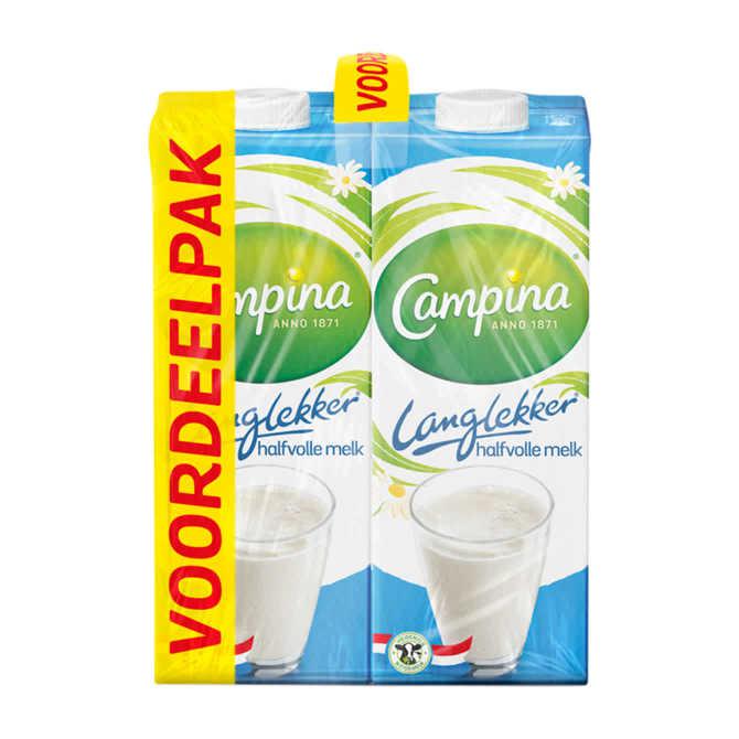 Campina Halfvolle melk 4-pack