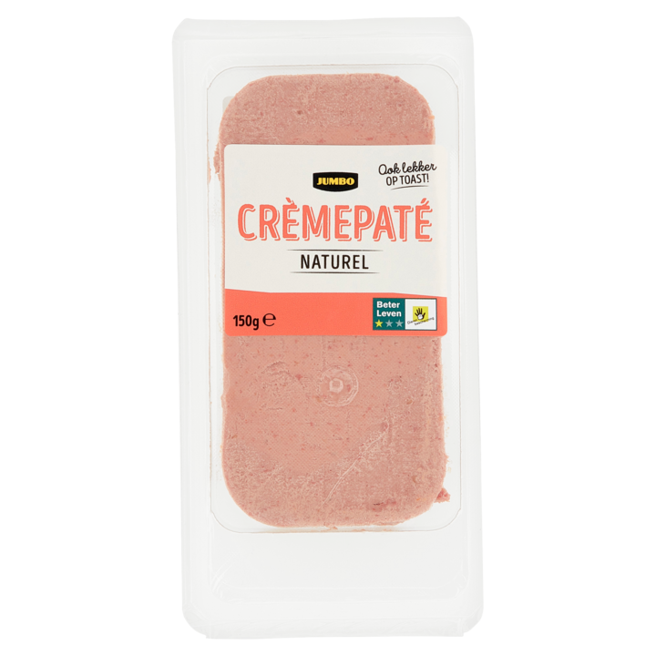 Jumbo Cr&amp;egrave;mepat&amp;eacute; Naturel 150g