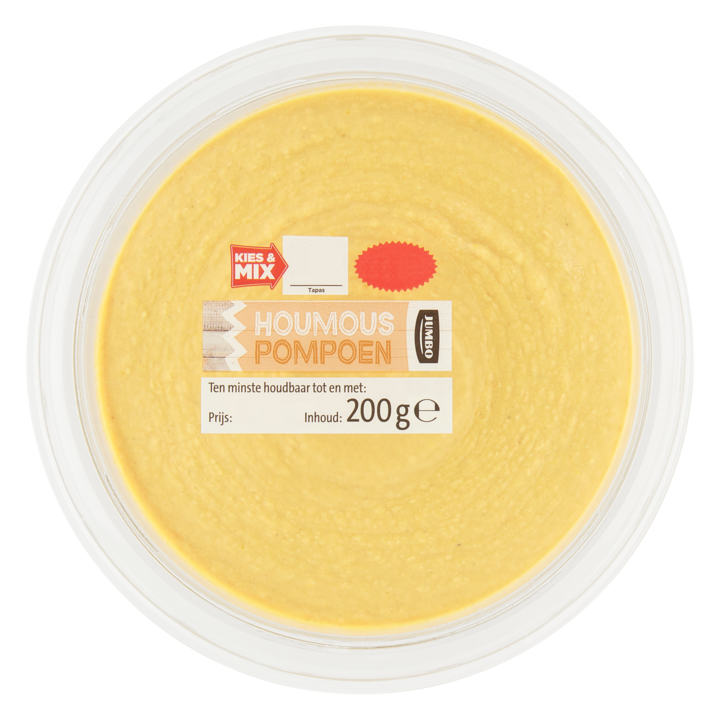 Jumbo Houmous Pompoen 200g