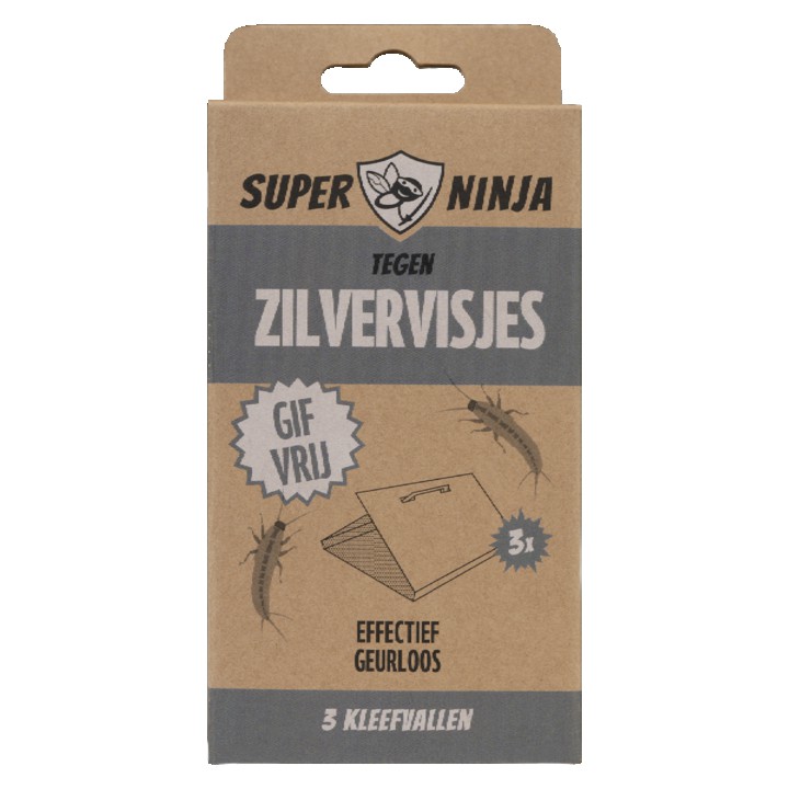 Super Ninja Zilvervisjesval 3 Stuks