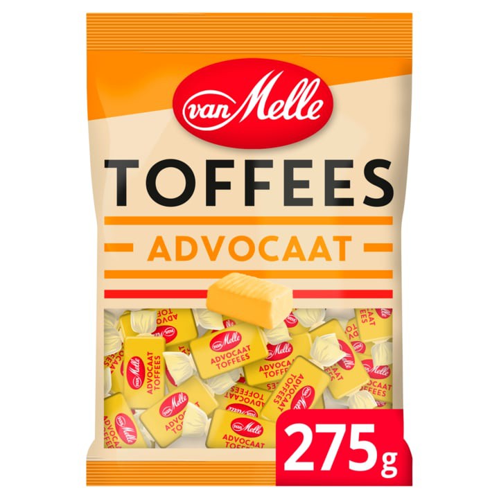 Van Melle Toffees Advocaatsmaak 275g