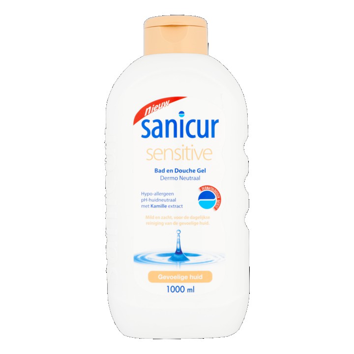 Sanicur Sensitive Bad en Douche Gel 1000ml