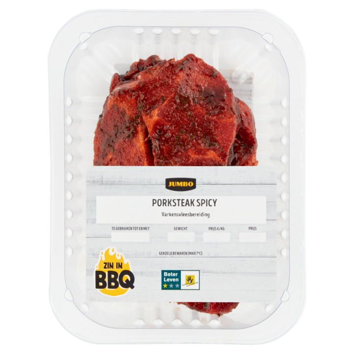 Jumbo Porksteak Spicy 270g