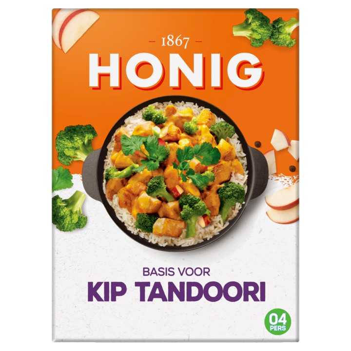 Honig Maaltijdmix voor Kip Tandoori 48g