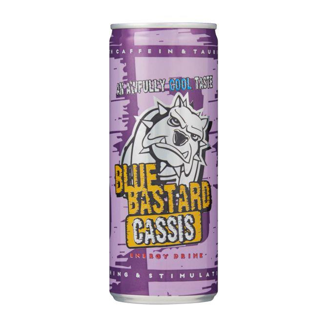 Blue Bastard Cassis energy drink