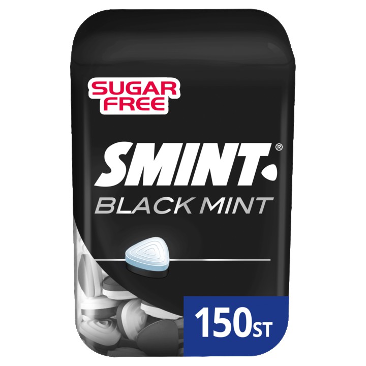 Smint Black Mint Sugar Free Value Pack 150 Stuks 105g