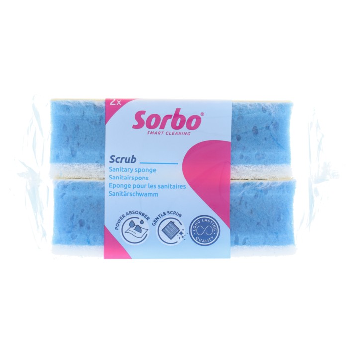 Sorbo Sanitairspons XL 2 Stuks