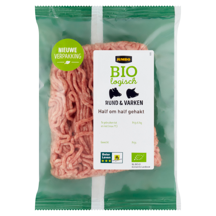 Jumbo Half om Half Gehakt Biologisch 300g