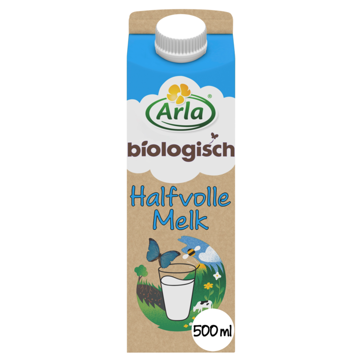 Arla Biologisch Halfvolle Melk 0, 5L