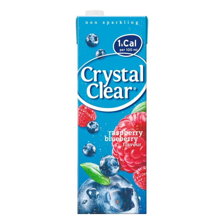 Crystal Clear Raspberry Blueberry Pak 1,5L