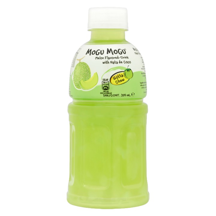 Mogu Mogu Melon Flavored Drink with Nata de Coco 320ml