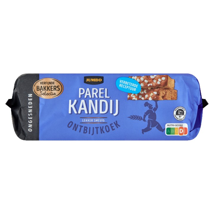 Jumbo Ontbijtkoek met Parelkandij 350g