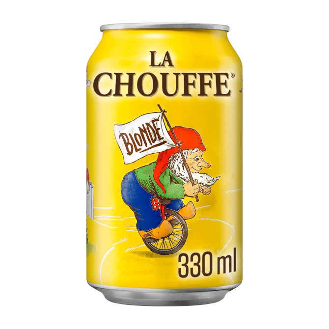 La Chouffe Blond Speciaalbier blik