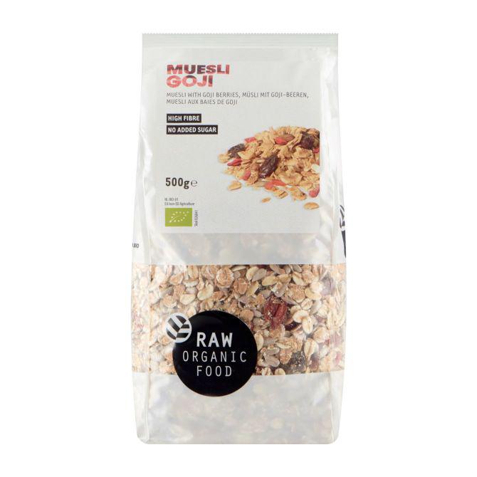 RAW Organic Food Muesli Gojibes