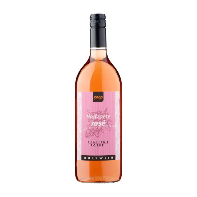 Coop Halfzoete ros&amp;eacute; huiswijn