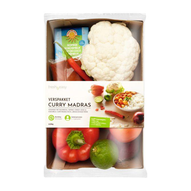 Verspakket curry madras
